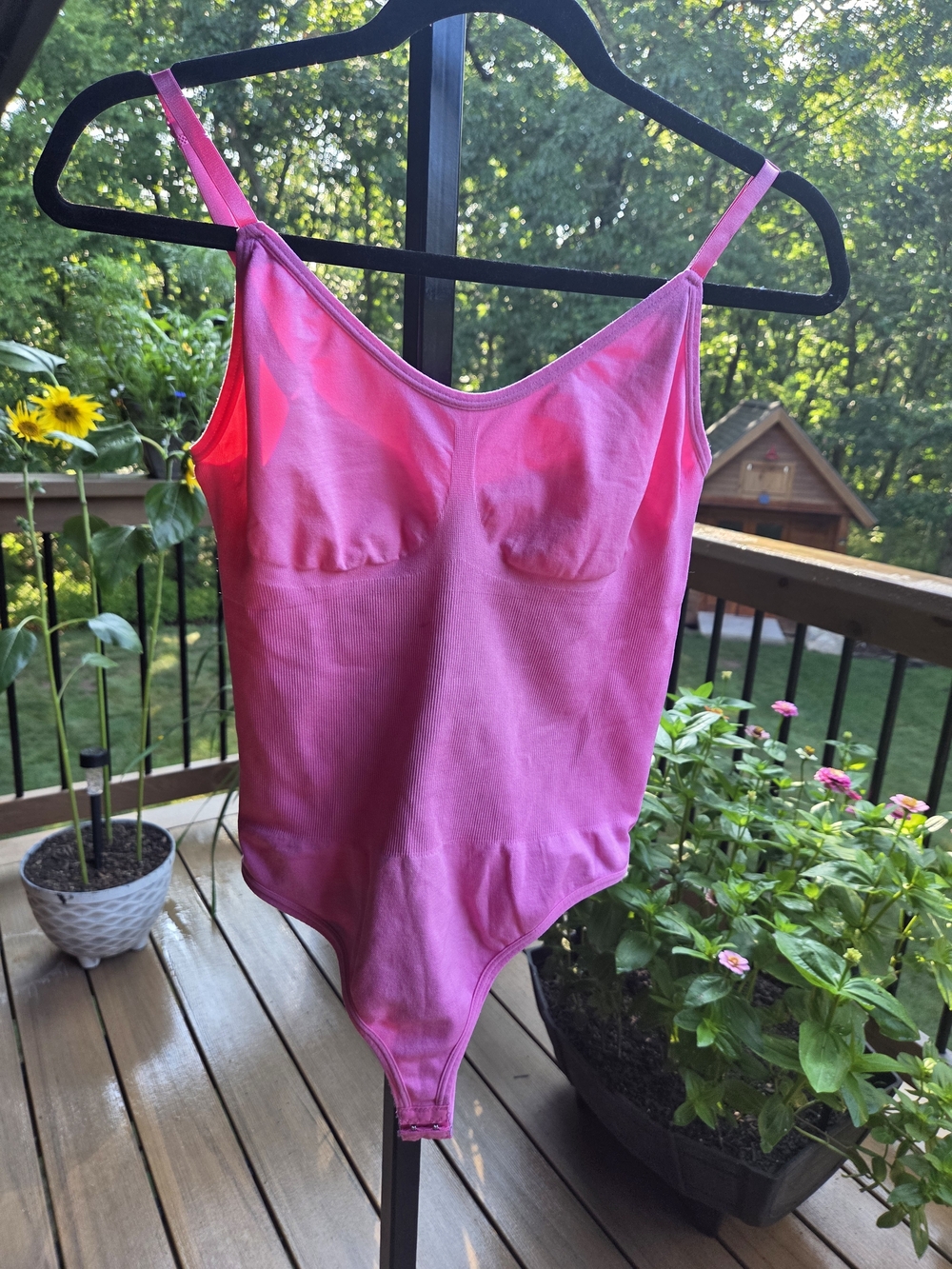 Never Worn Hot Pink Seamless Bodysuit